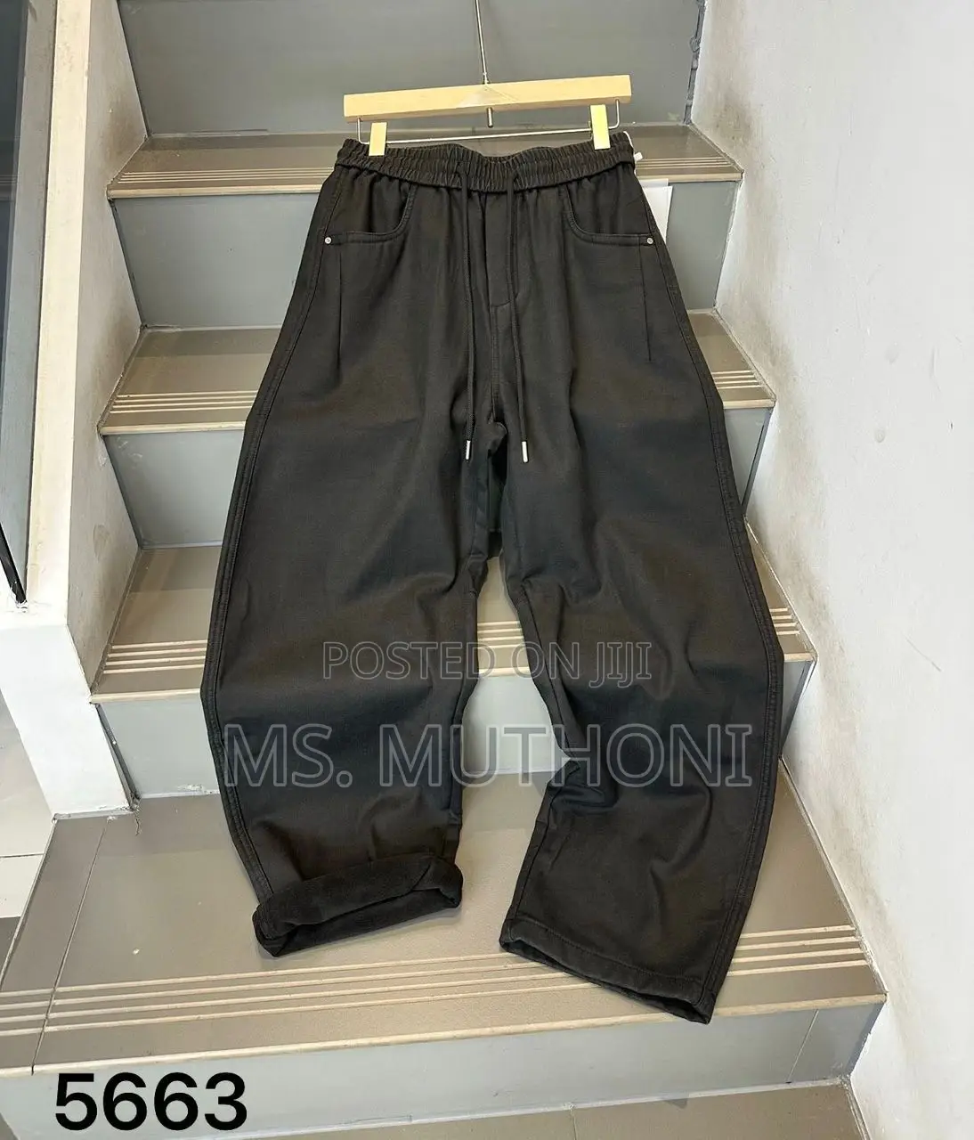 Ultra-Wide Relaxed Pants (Sweat Pants)