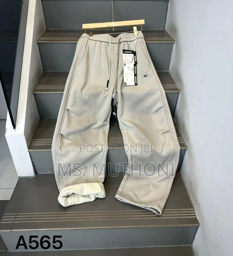 Ultra-Wide Relaxed Pants (Sweat Pants)
