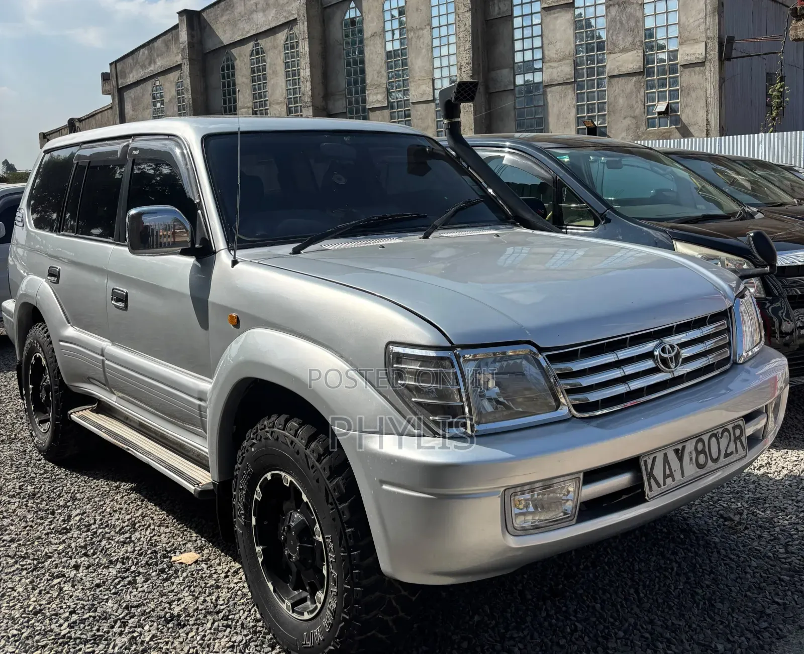 Toyota Land Cruiser Prado 2002 Silver