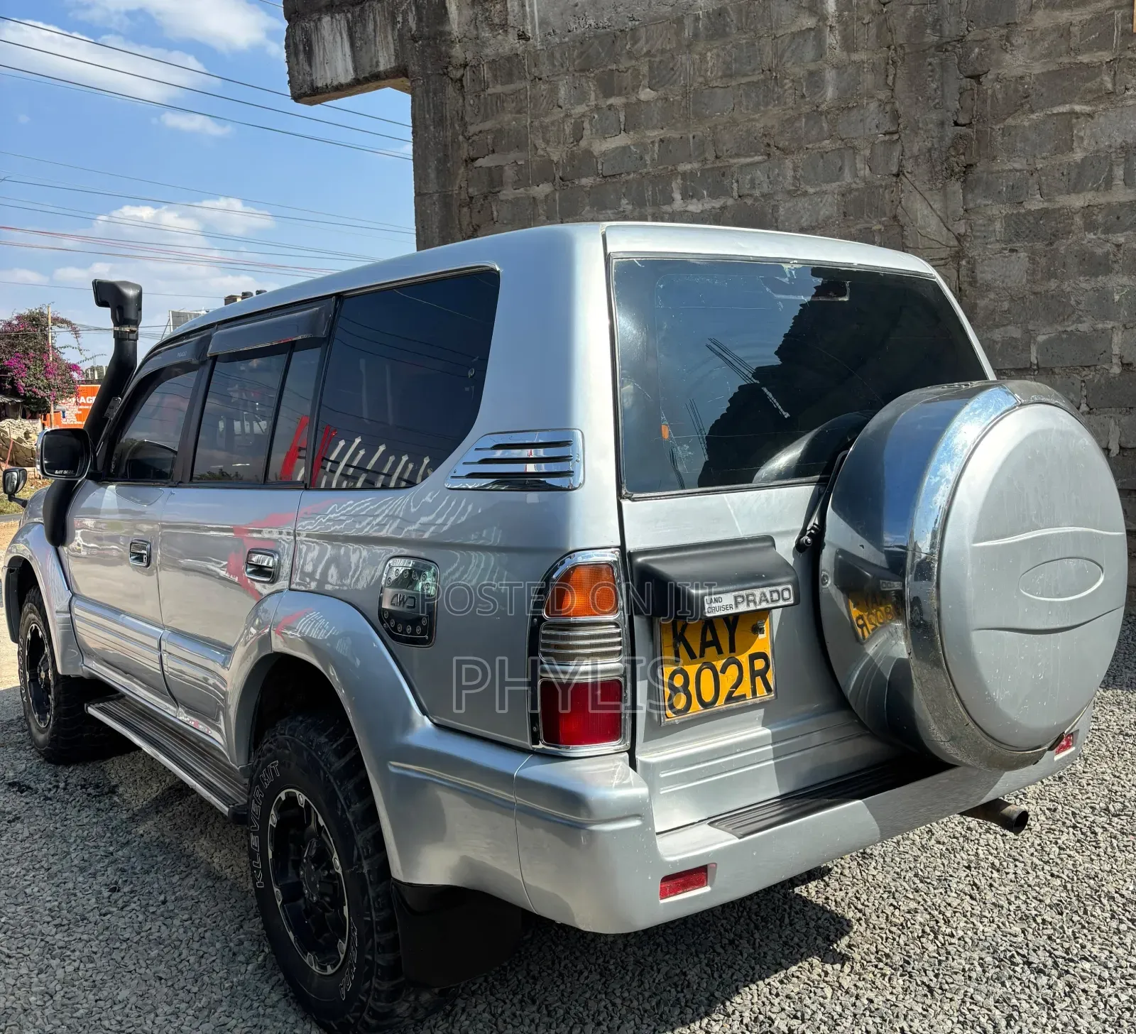 Toyota Land Cruiser Prado 2002 Silver