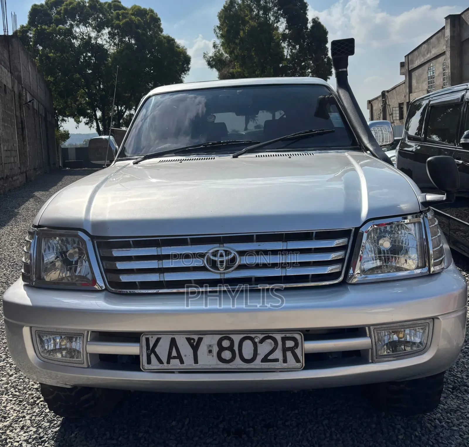 Toyota Land Cruiser Prado 2002 Silver