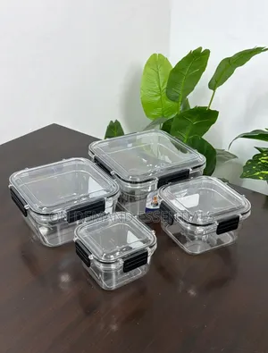 4pc Acrylic Food Storage Containers