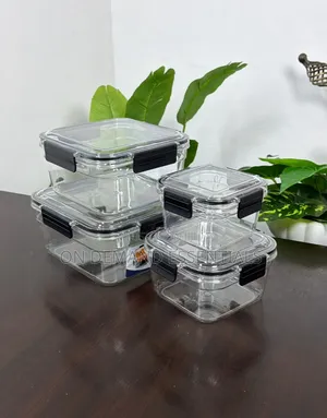 4pc Acrylic Food Storage Containers