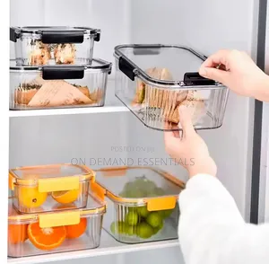 Hard, Crystal-Clear Acrylic Containers(won't Shatter Like Glass)