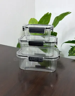 Hard, Crystal-Clear Acrylic Containers(won't Shatter Like Glass)