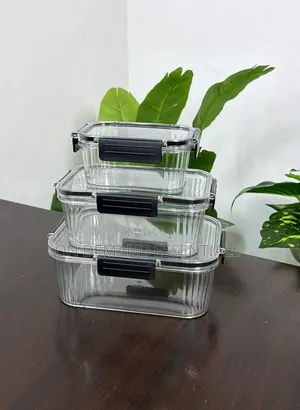 Hard, Crystal-Clear Acrylic Containers(won't Shatter Like Glass)