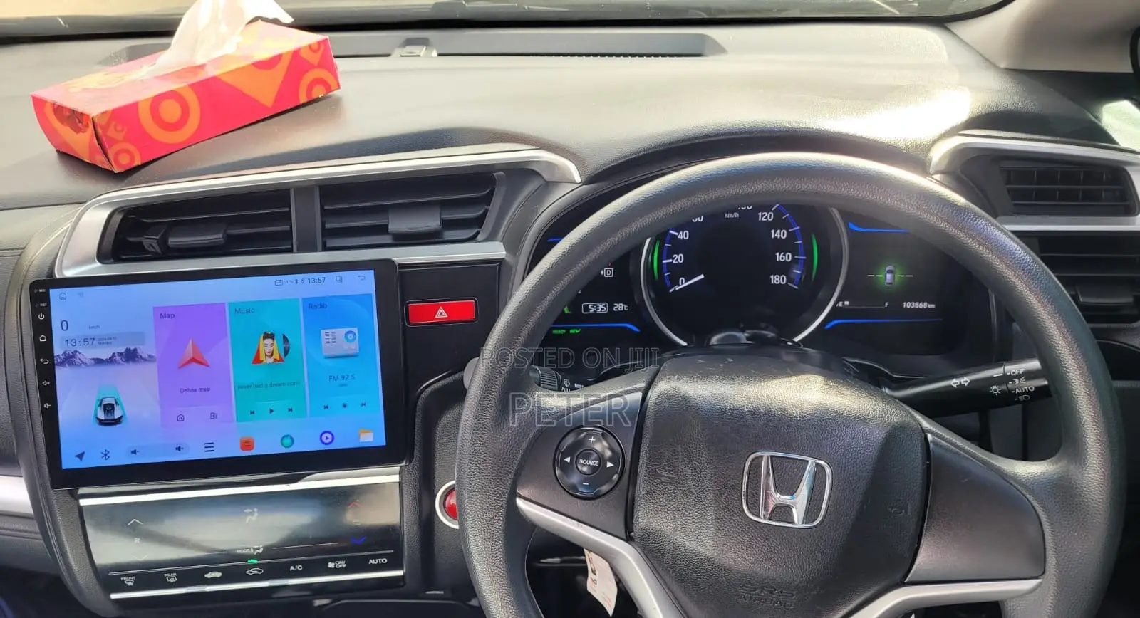 Honda Fit 2017 Black