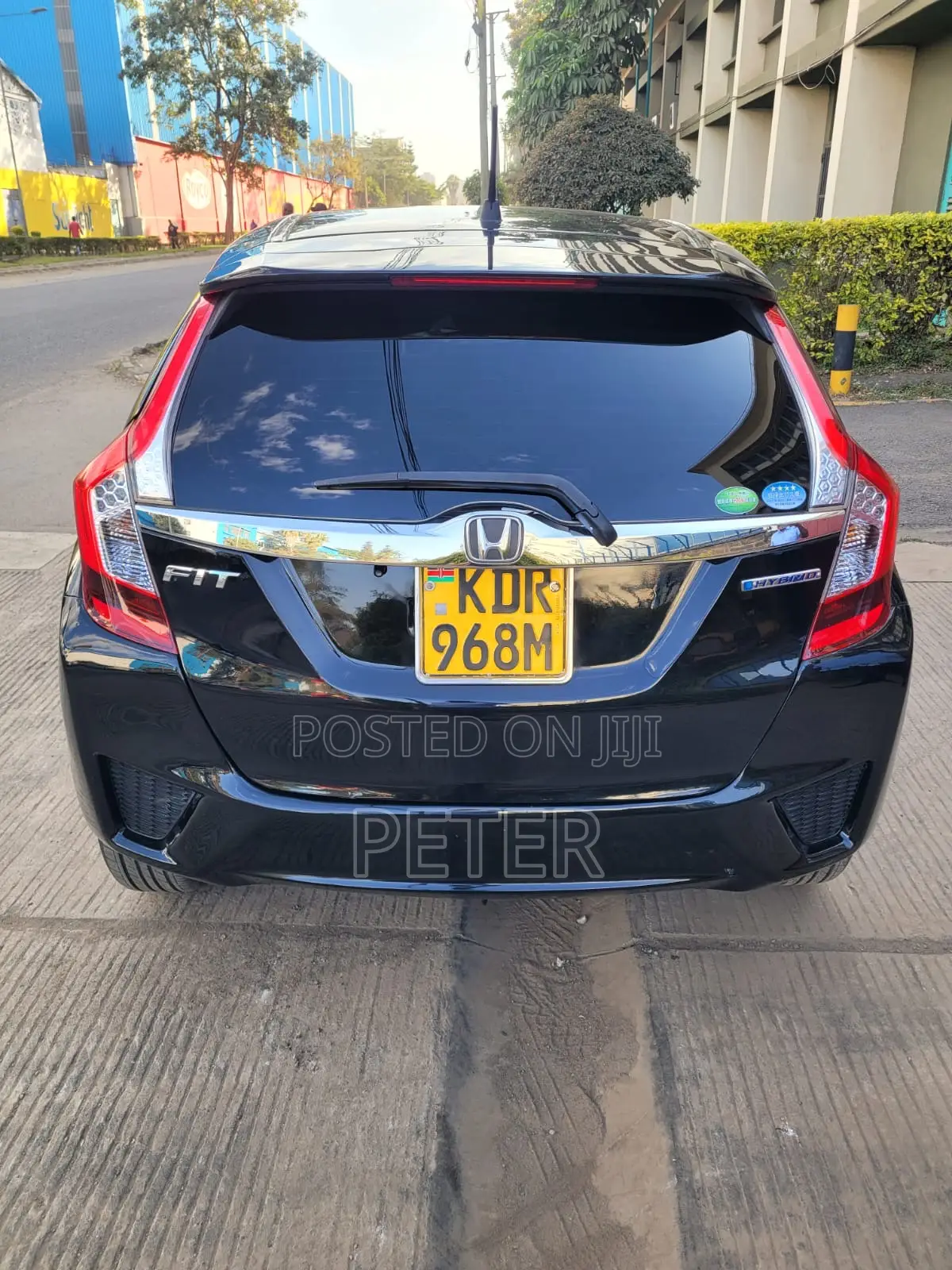 Honda Fit 2017 Black