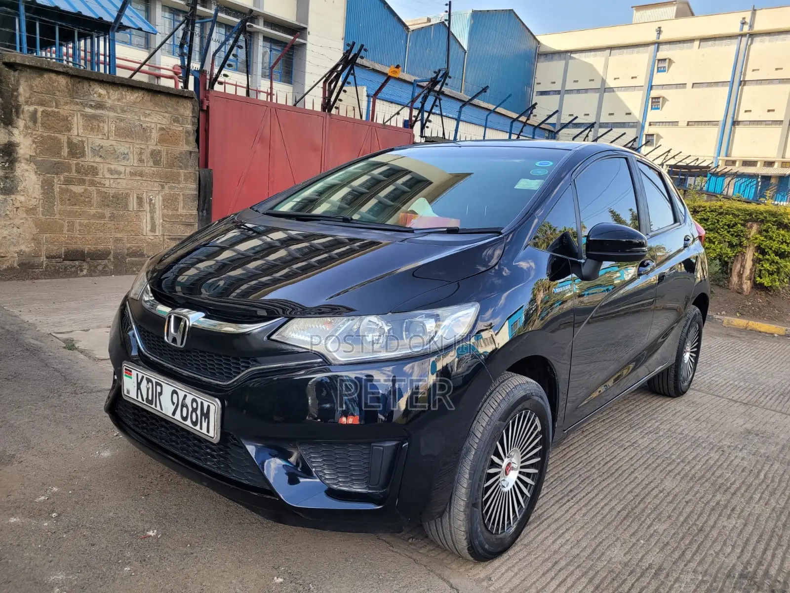 Honda Fit 2017 Black
