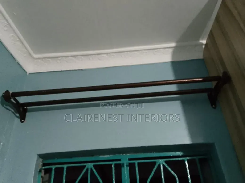 Designed for Better Service, Powder Coated Window Curtain Rods
