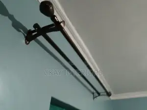 Bronze and Antic Gold Heavy Metal Curtain Rods