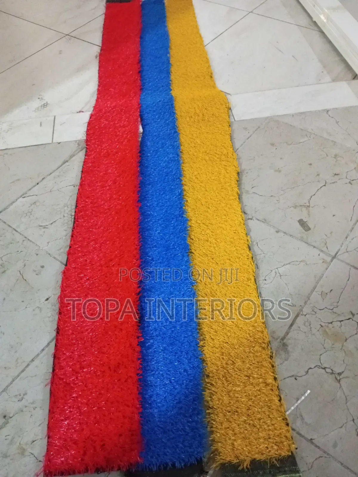 Coloured Artificial Outdoor Grass Carpets