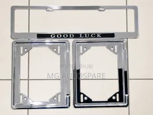 Chrome Number Plate Holder