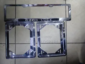 Chrome Number Plate Holder