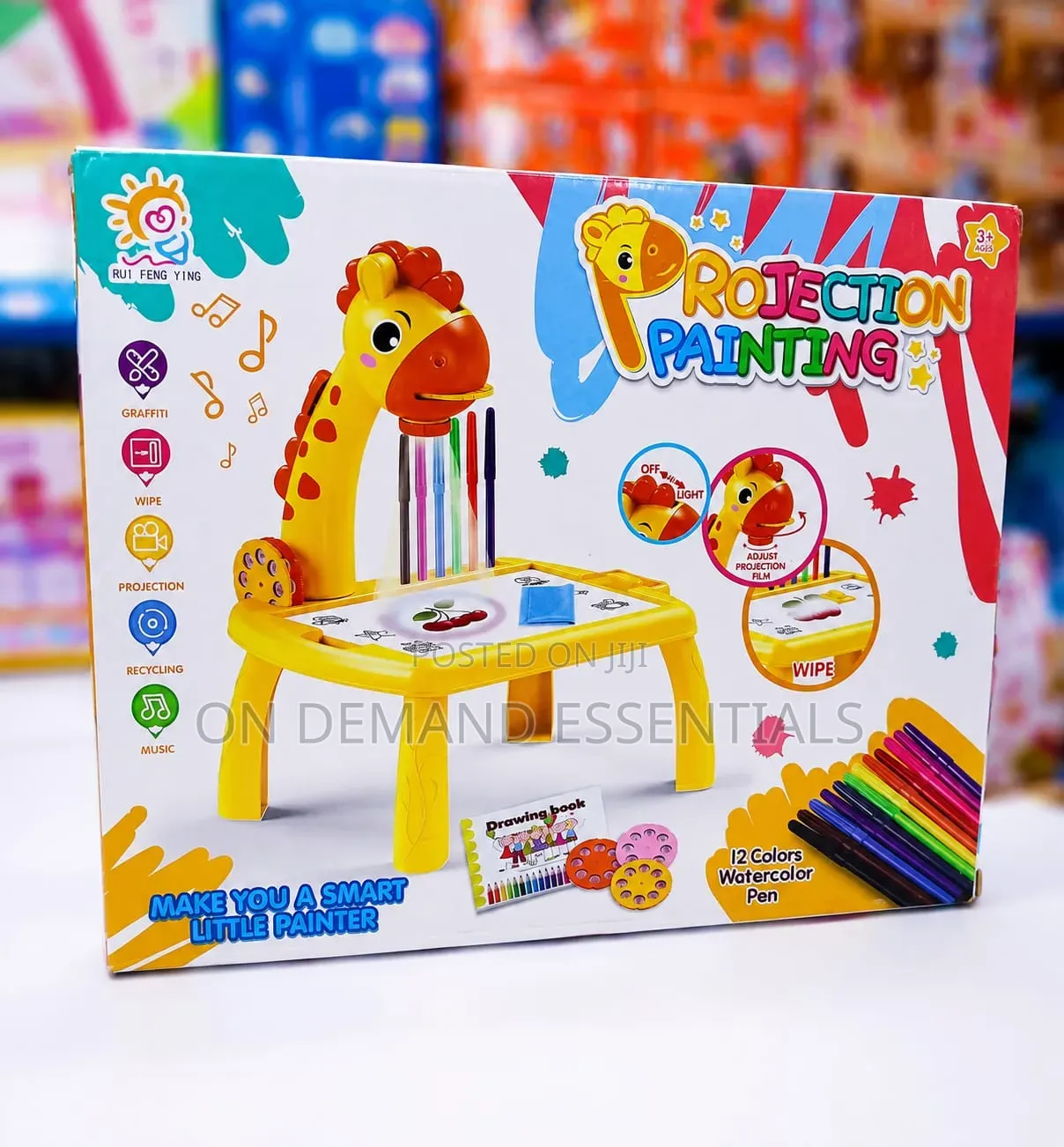Turn Any Surface Into a Canvas Projector Paint Set