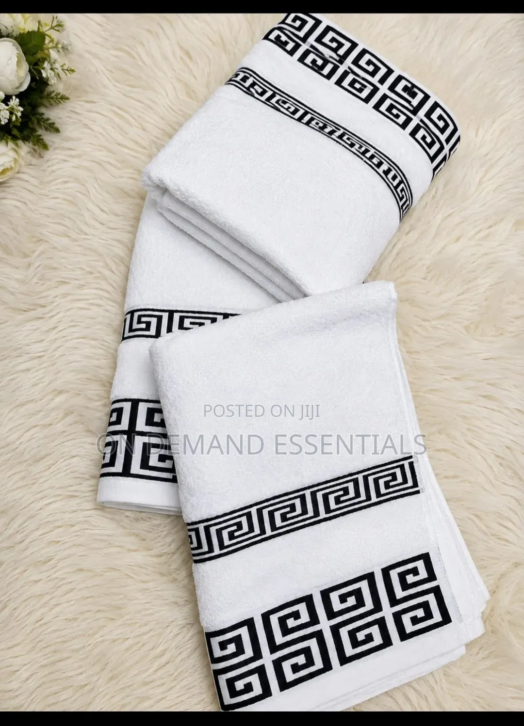 Greek Pattern Towel Size:Medium 70×150cm