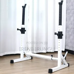 Strength Training Adjustable Squat Rack