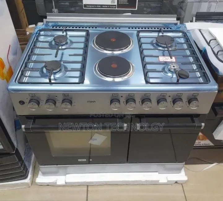 Mika 60*90 Standing Cooker 4 Gas Pool Jet Burners + 2 RAPID Hot