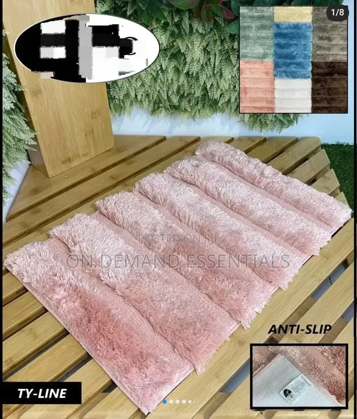 Ultra Soft Microfiber Bathroom Mat Size *50*8O* . Cm