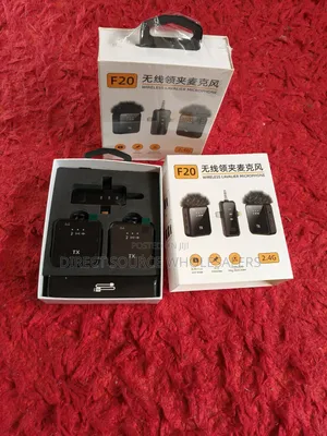 F20 Wireless Microphone for Vlogging Recording