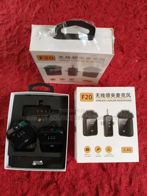 F20 Clip-on Wireless Microphone for Content Creators