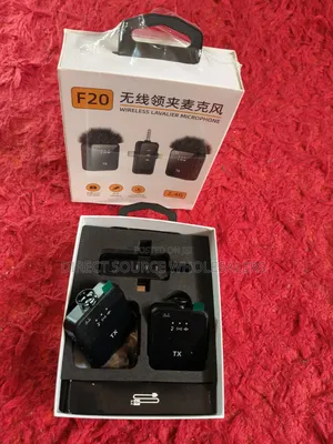 F20 Wireless Mic for Interviews, Vlogs Live Streaming
