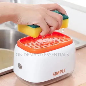 *Automatic Soap Dispenser Bottle Liquid Soap Holder Kitchen Sponge