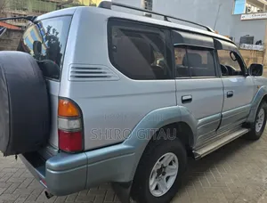 Toyota Land Cruiser 1995 Silver