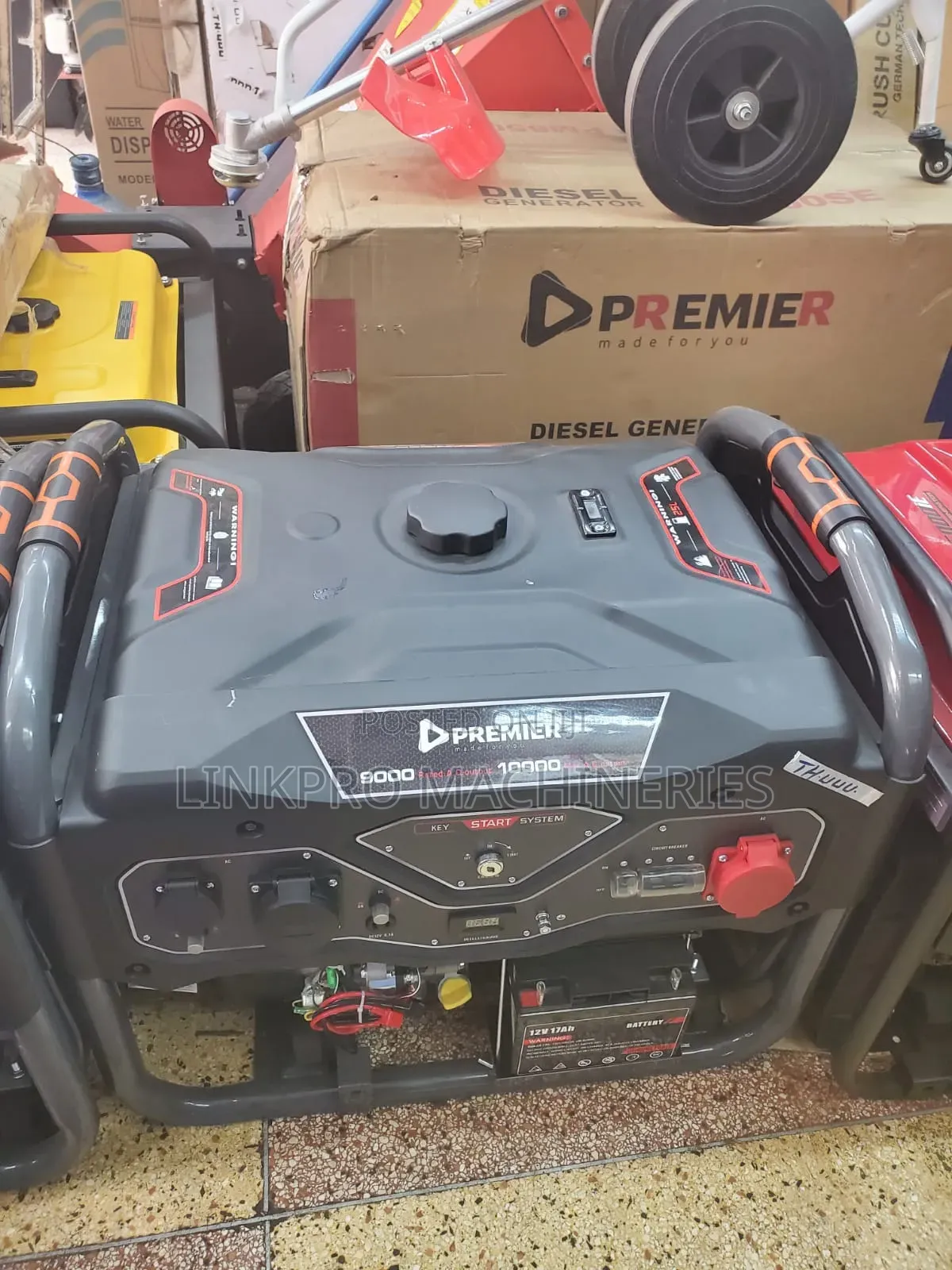 Premier LS13500EBDG 13.5 KVA Three Phase Petrol Generator