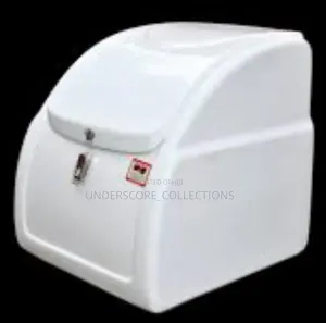White Fiberglass Motorbike Carrier Box