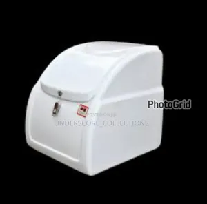 White Fiberglass Motorbike Carrier Box