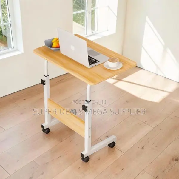 Office Desk; Adjustable Height Foldable Home Office Computer Table