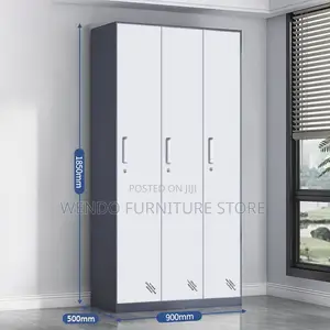 Office Cabinet; Three Doors Large Home Offices Documents Store Cabinet