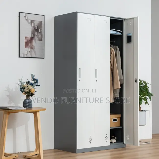 Office Cabinet; Three Doors Large Home Offices Documents Store Cabinet