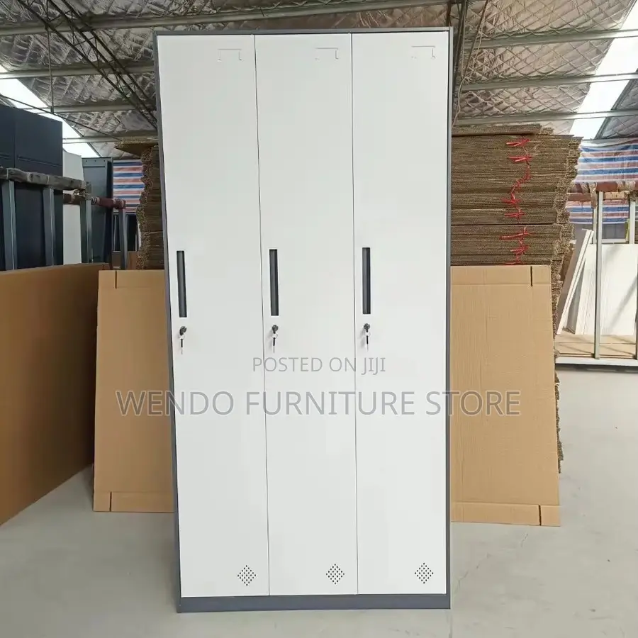 Office Cabinet; Three Doors Large Home Offices Documents Store Cabinet