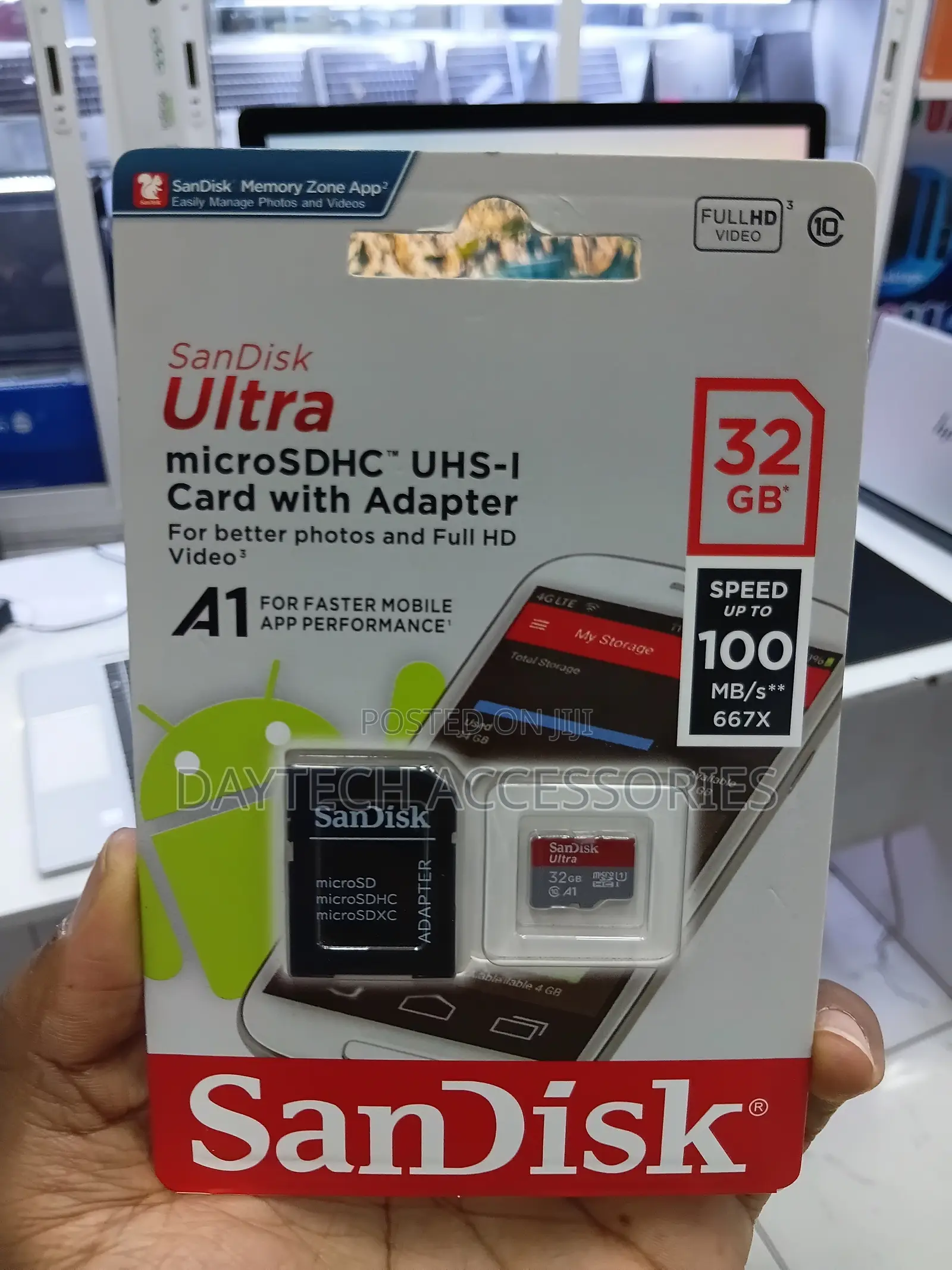 SanDisk Ultra 32GB Micro SD C10 SDHC SDXC Flash Memory TF Card.