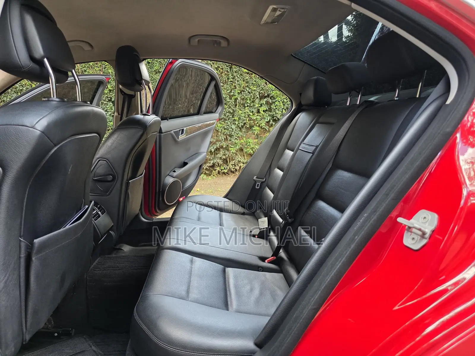 Mercedes-Benz C200 2008 Red