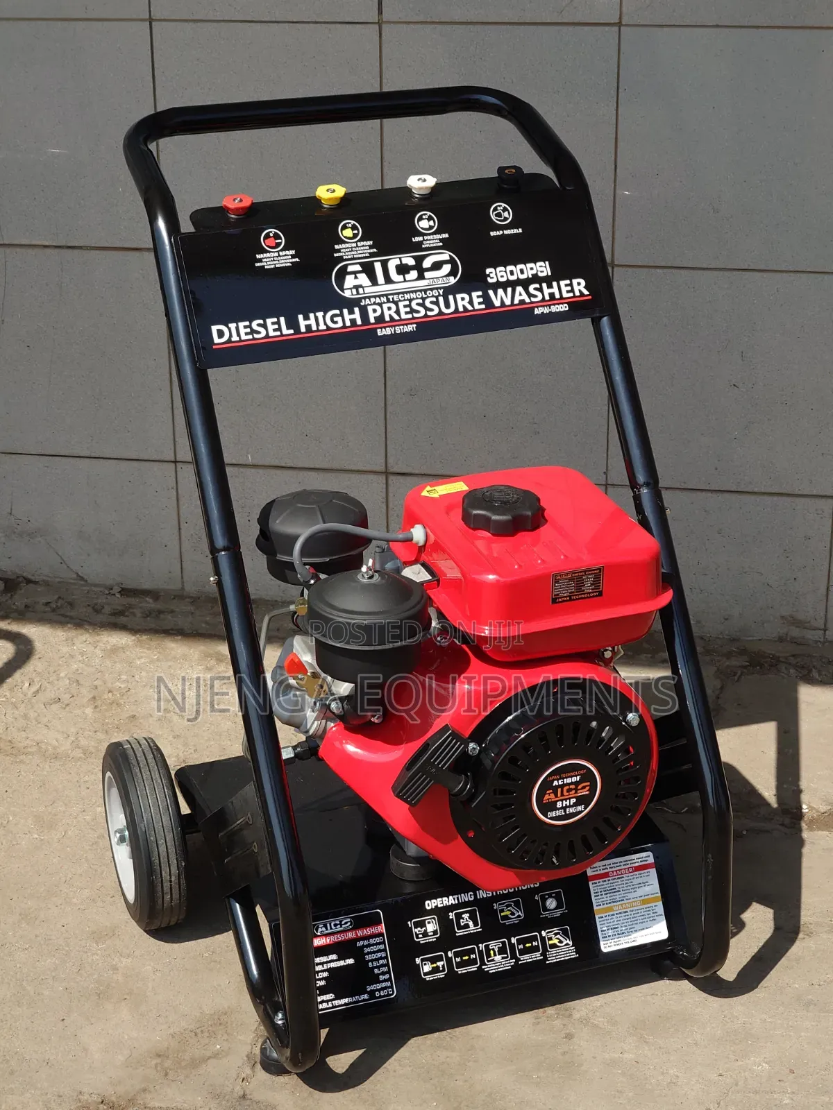Aico Diesel Carwash Machine