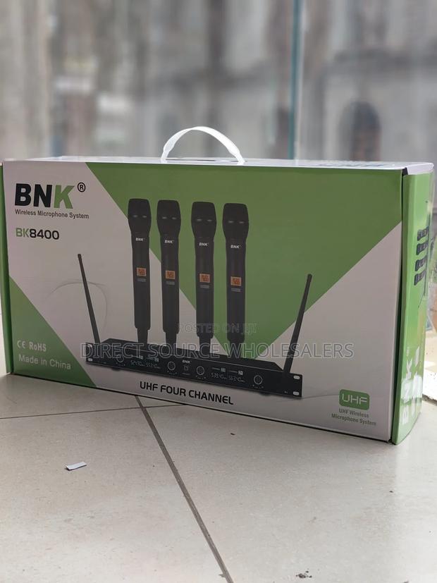 BNK BK8400 Professional 4 Wireless Microphones - thumbnail 2