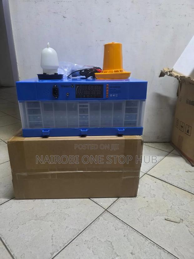 64 Eggs Automatic AC/DC Incubator With Automatiic Rollers - thumbnail 2