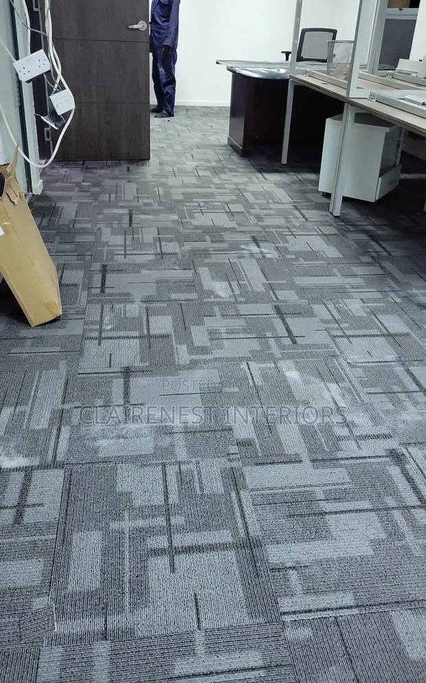 Practical Flooring With a Premium Finish Tile Carpet - thumbnail 2