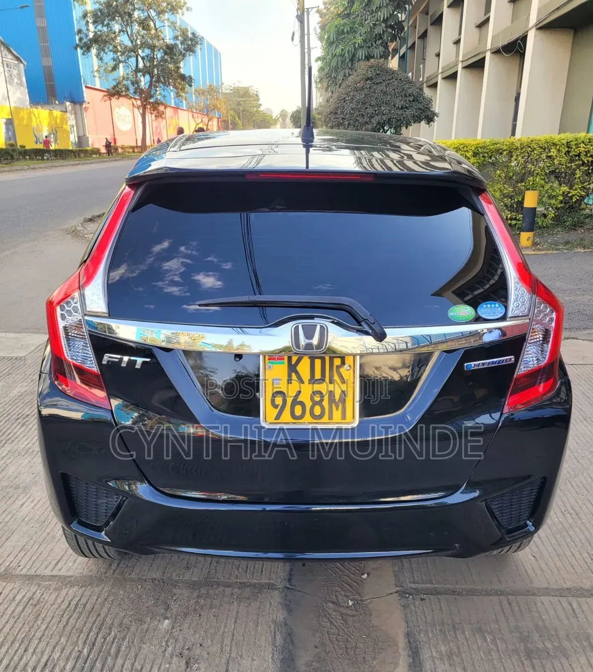 Honda Fit 2017 Black