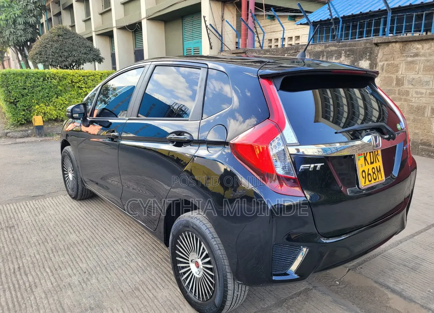 Honda Fit 2017 Black