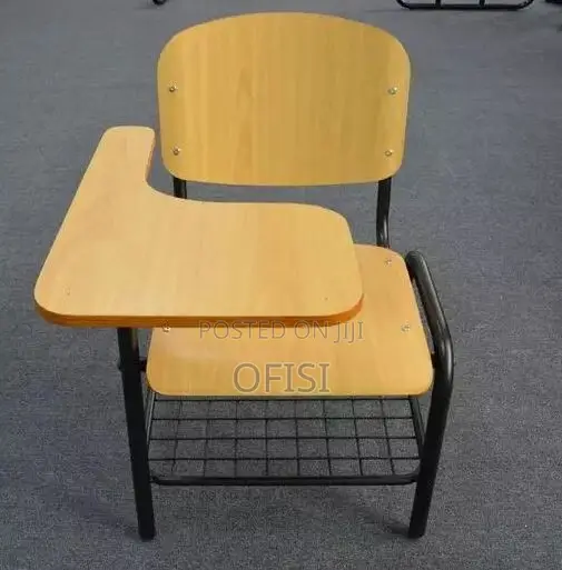 School Furniture: Study Chair With Writing Pad