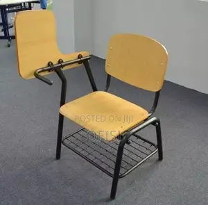 School Furniture: Study Chair With Writing Pad