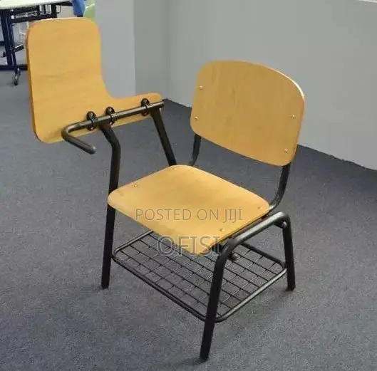 School Furniture: Study Chair With Writing Pad