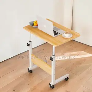 Sleek Compact Workstation Height Adjustable Multipurpose Laptop Table