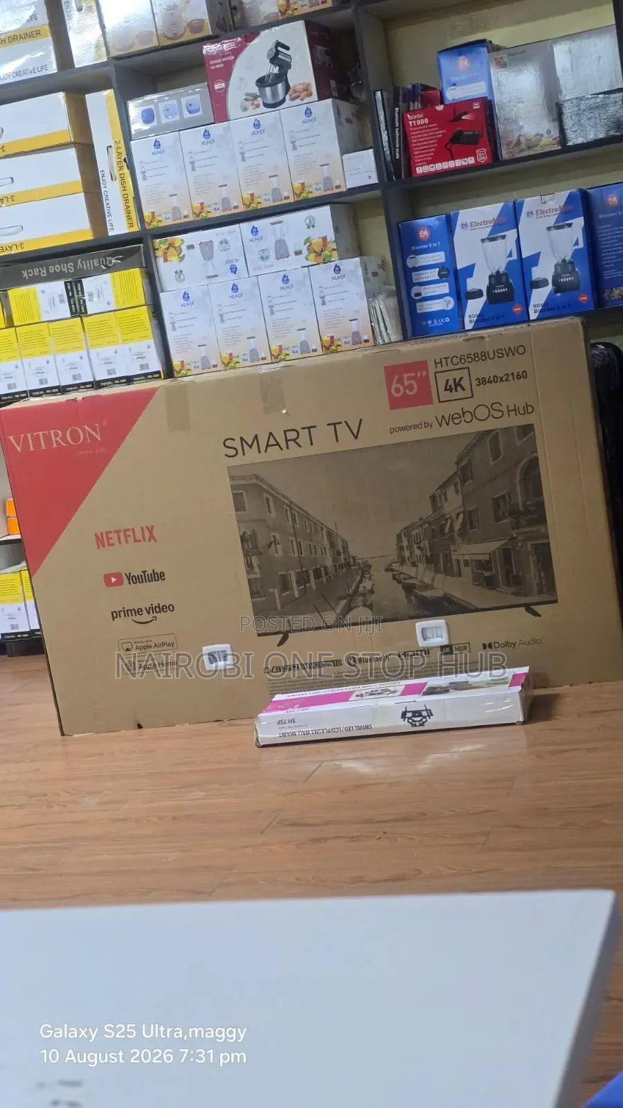 65 Inches Vitron Webos LG System Smart TV