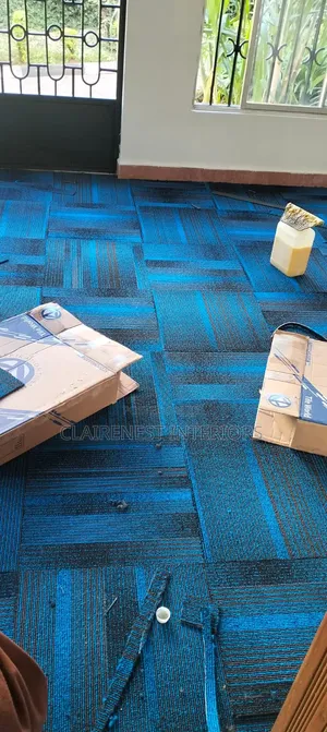 Give Your Office a Polished, Welcoming Look With Blue Carpet Tiles