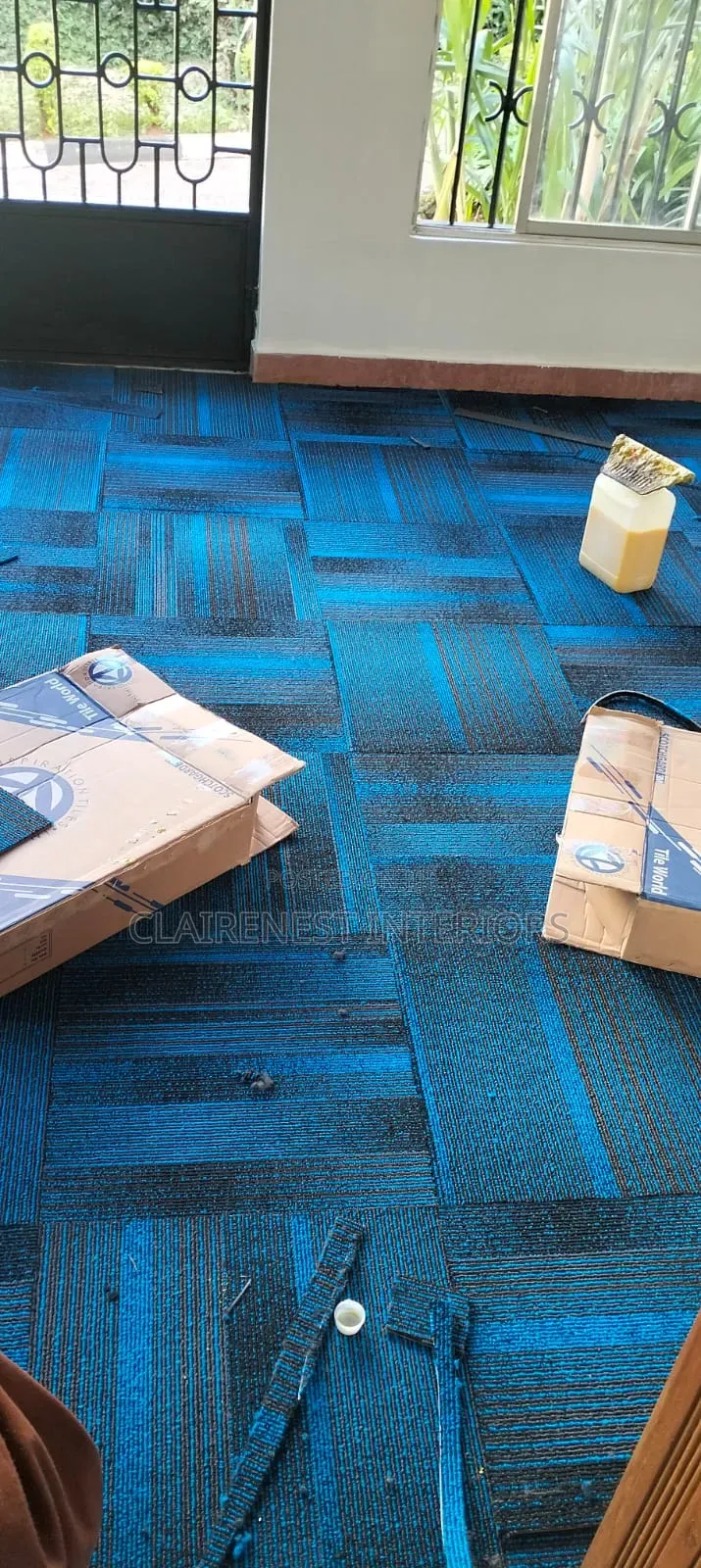 Give Your Office a Polished, Welcoming Look With Blue Carpet Tiles